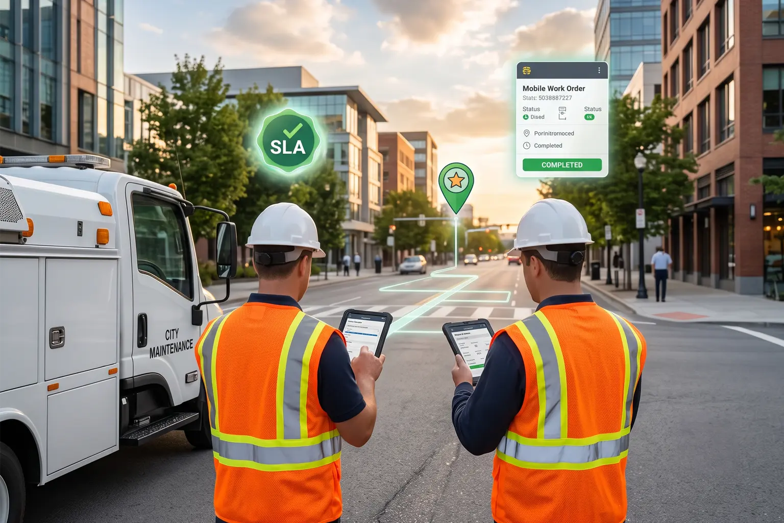 The future of municipal field services - intelligent dispatch, mobile workforce, and connected operations