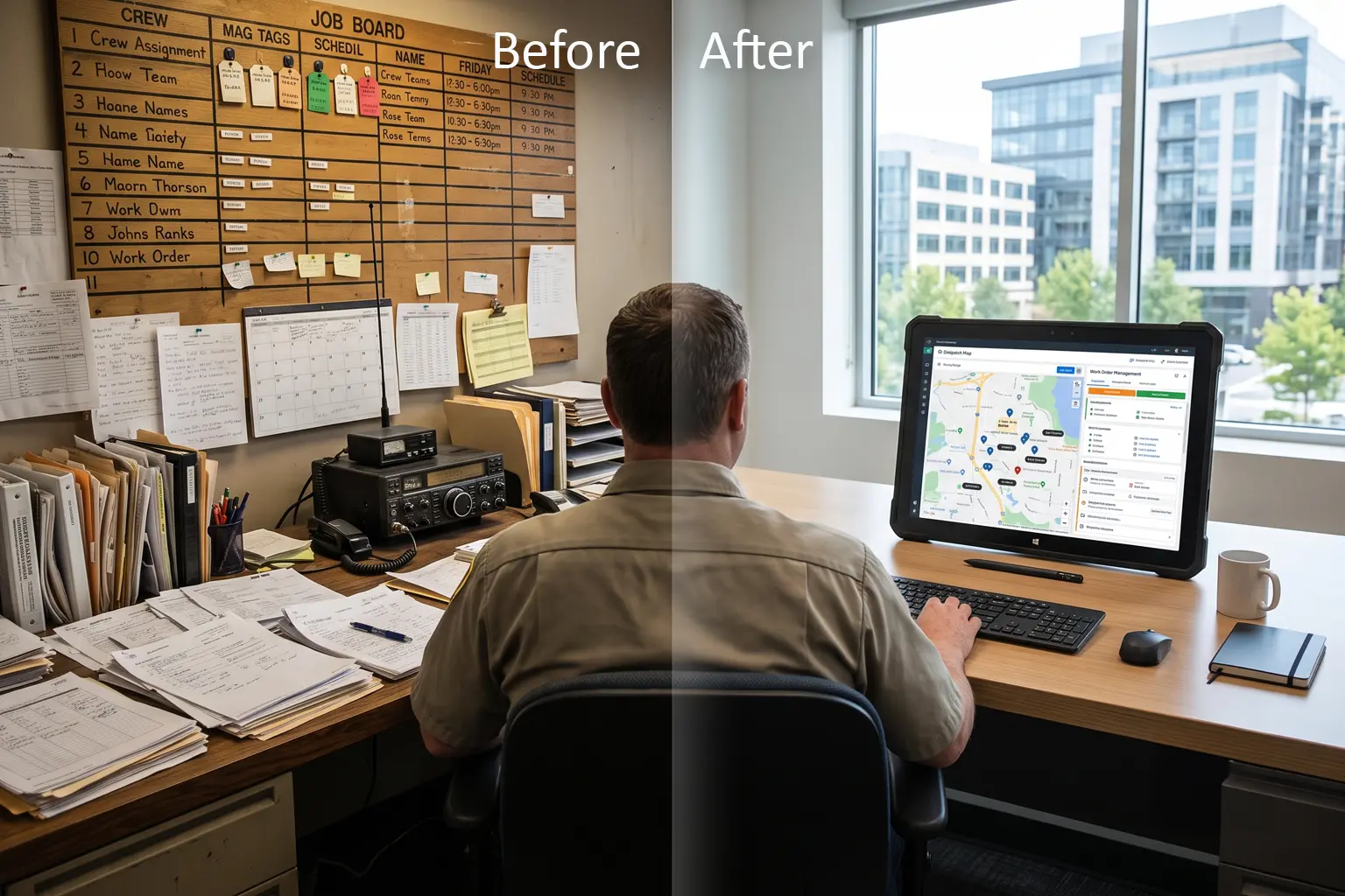 Evolution of municipal field services - from paper work orders to intelligent digital dispatch