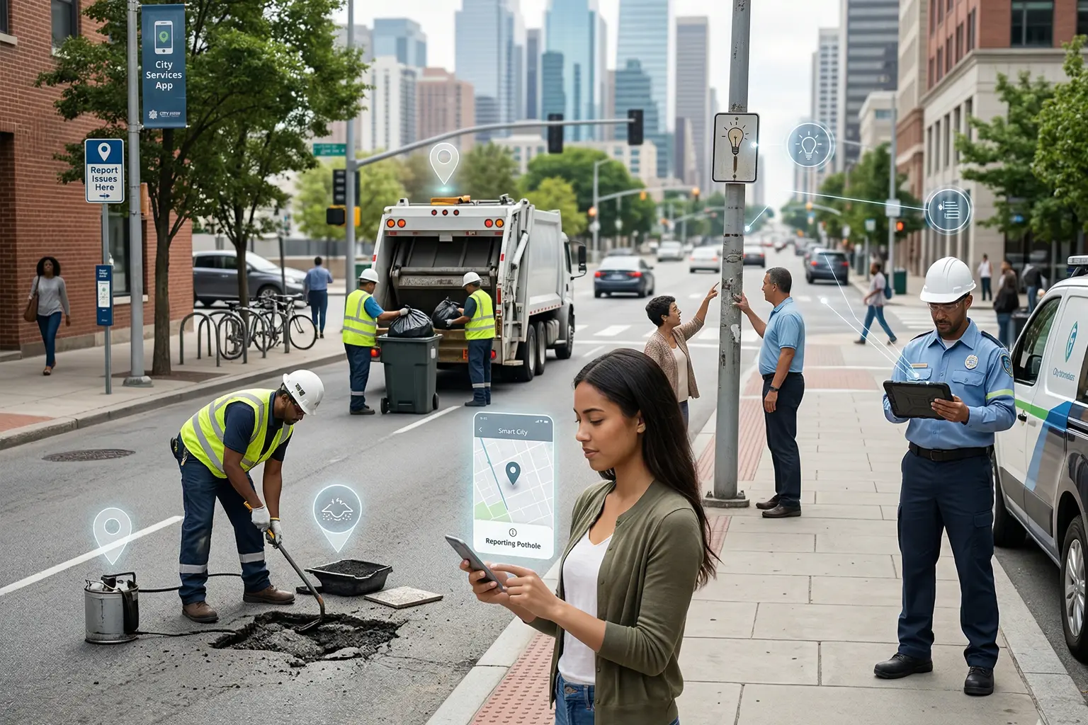Smart city technology — SMART® City 311 platform for non-emergency citizen services