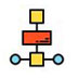 Process re-engineering consulting icon
