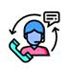 Ongoing support and maintenance icon