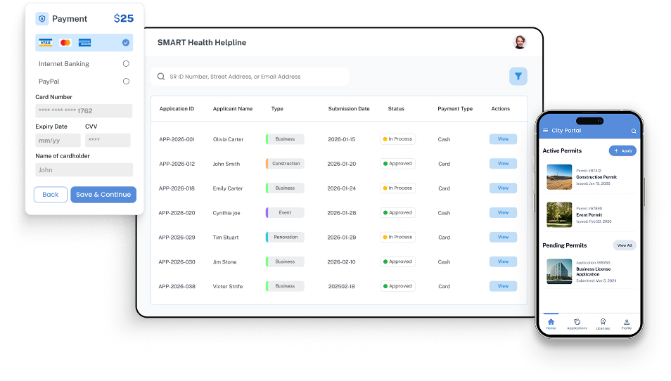 SMART City business licensing